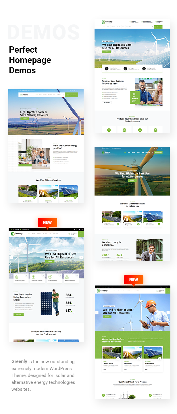Greenly WordPress Theme